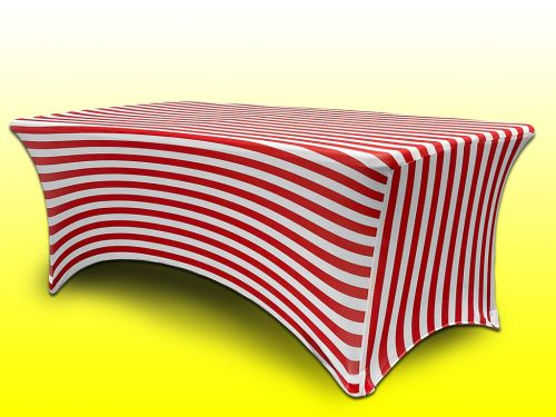 6ft Table with Carnival Cover